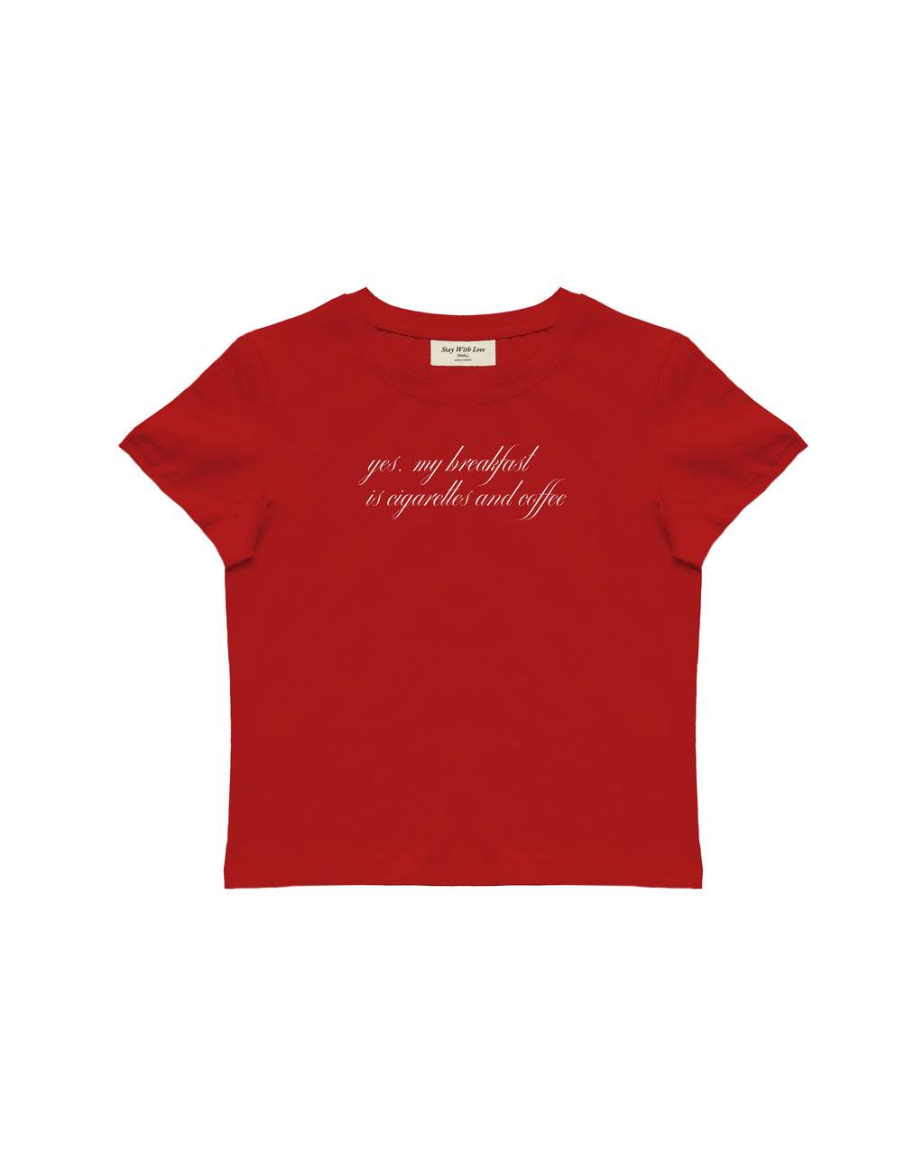 CIGARETTES & COFFEE BABY TEE