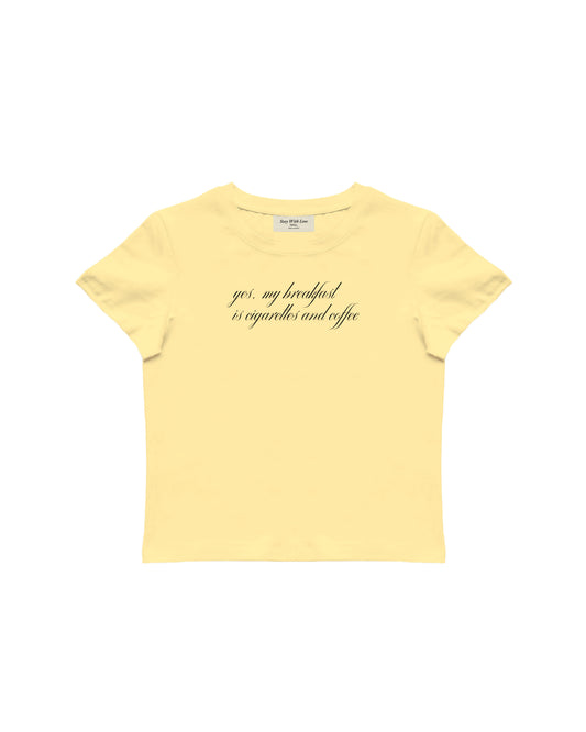 CIGARETTES & COFFEE BABY TEE