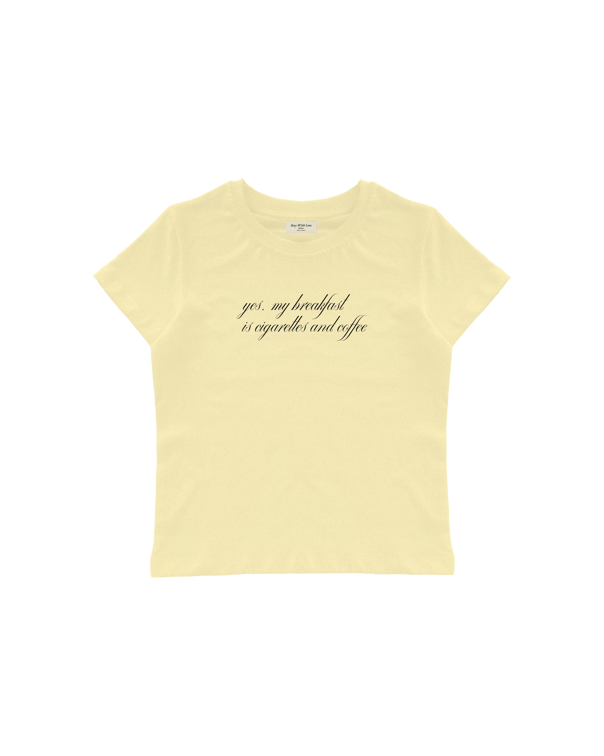 CIGARETTES & COFFEE BABY TEE