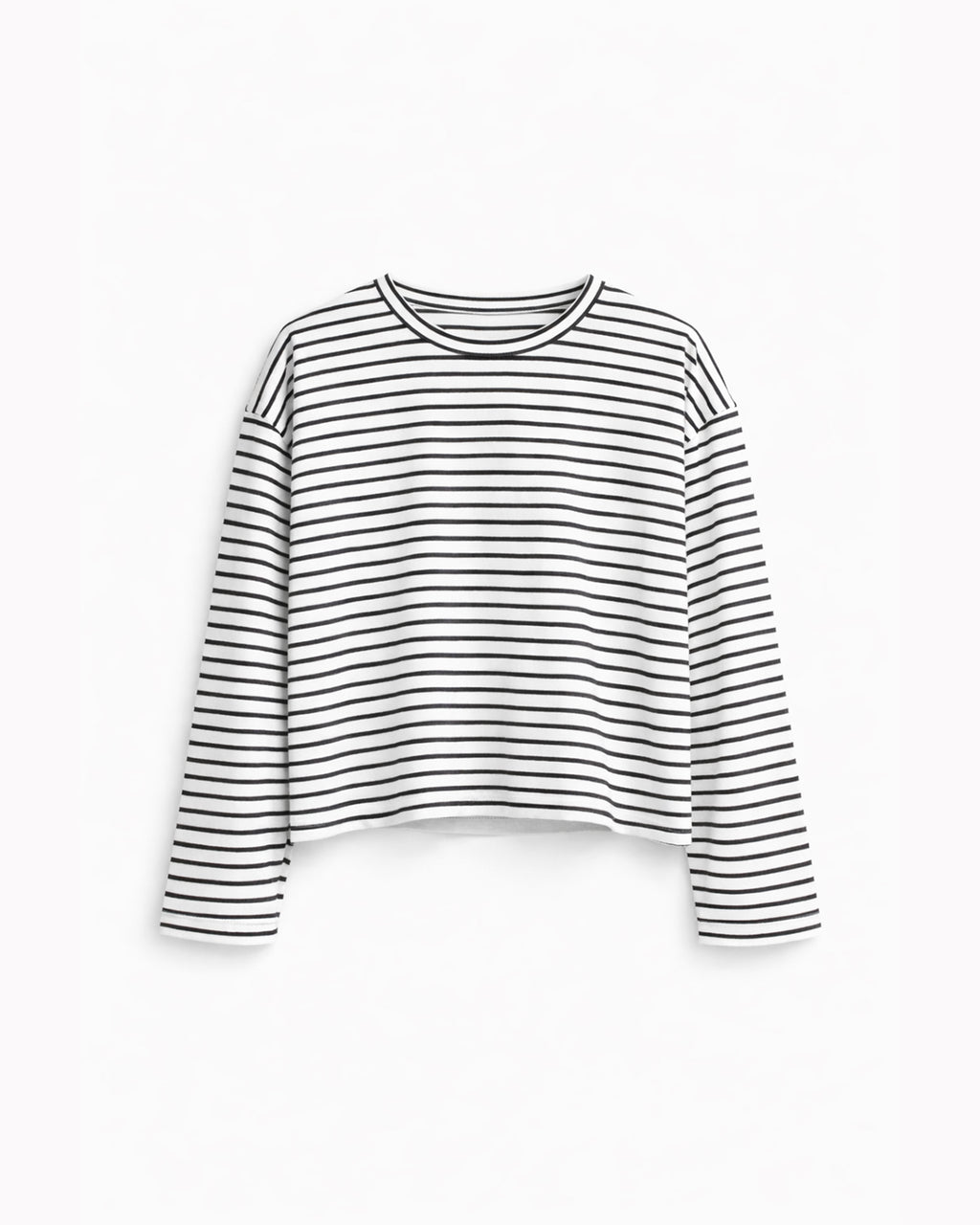 ÇİZGİLİ UZUN KOLLU T-SHIRT