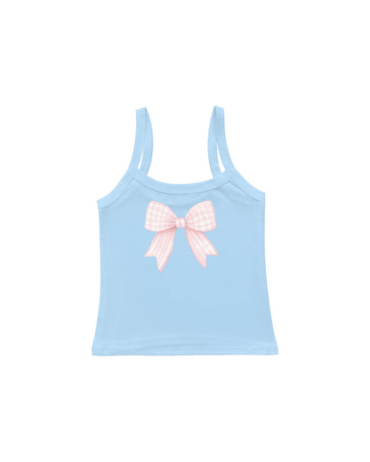 COQUETTE RIBBON TANK TOP