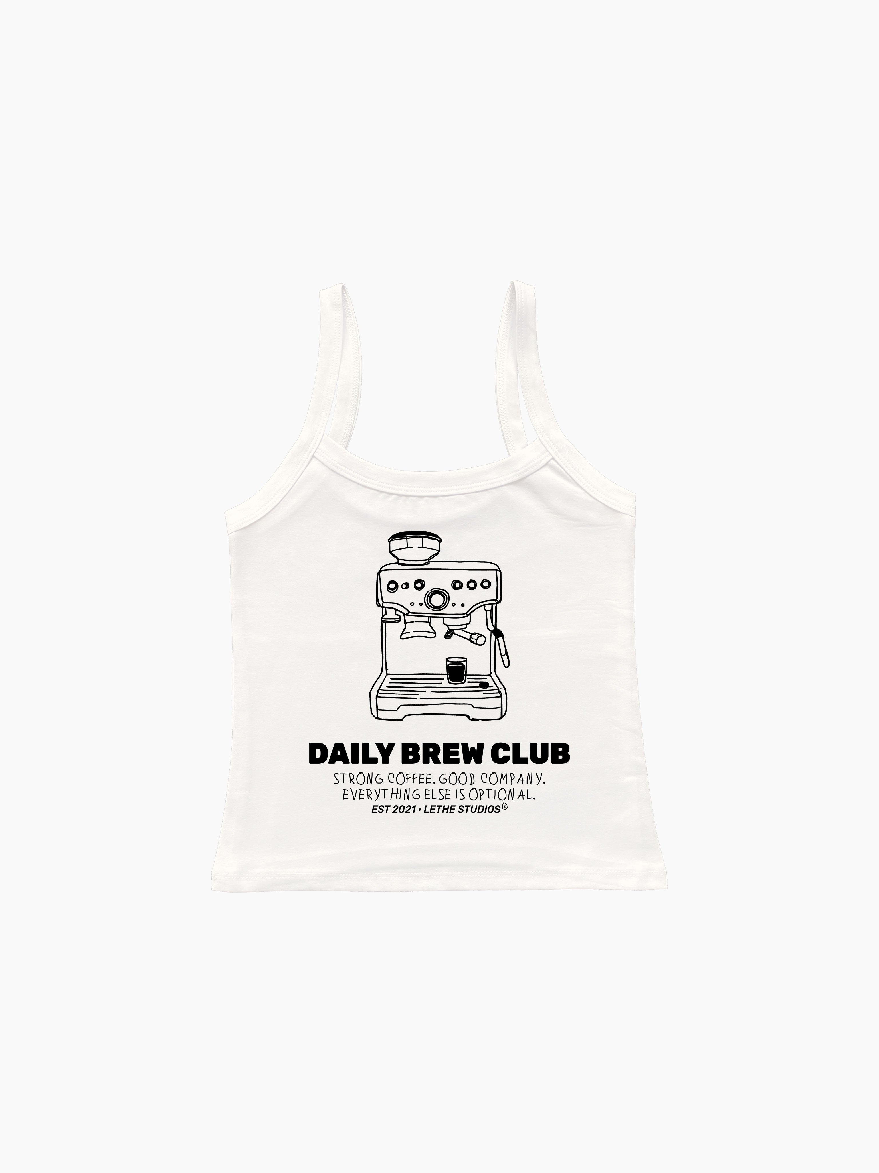 Daily Brew Club Askılı Bluz - Ekru - Askılı Bluz - Lethe Studios