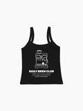 Daily Brew Club Askılı Bluz - Siyah - Askılı Bluz - Lethe Studios