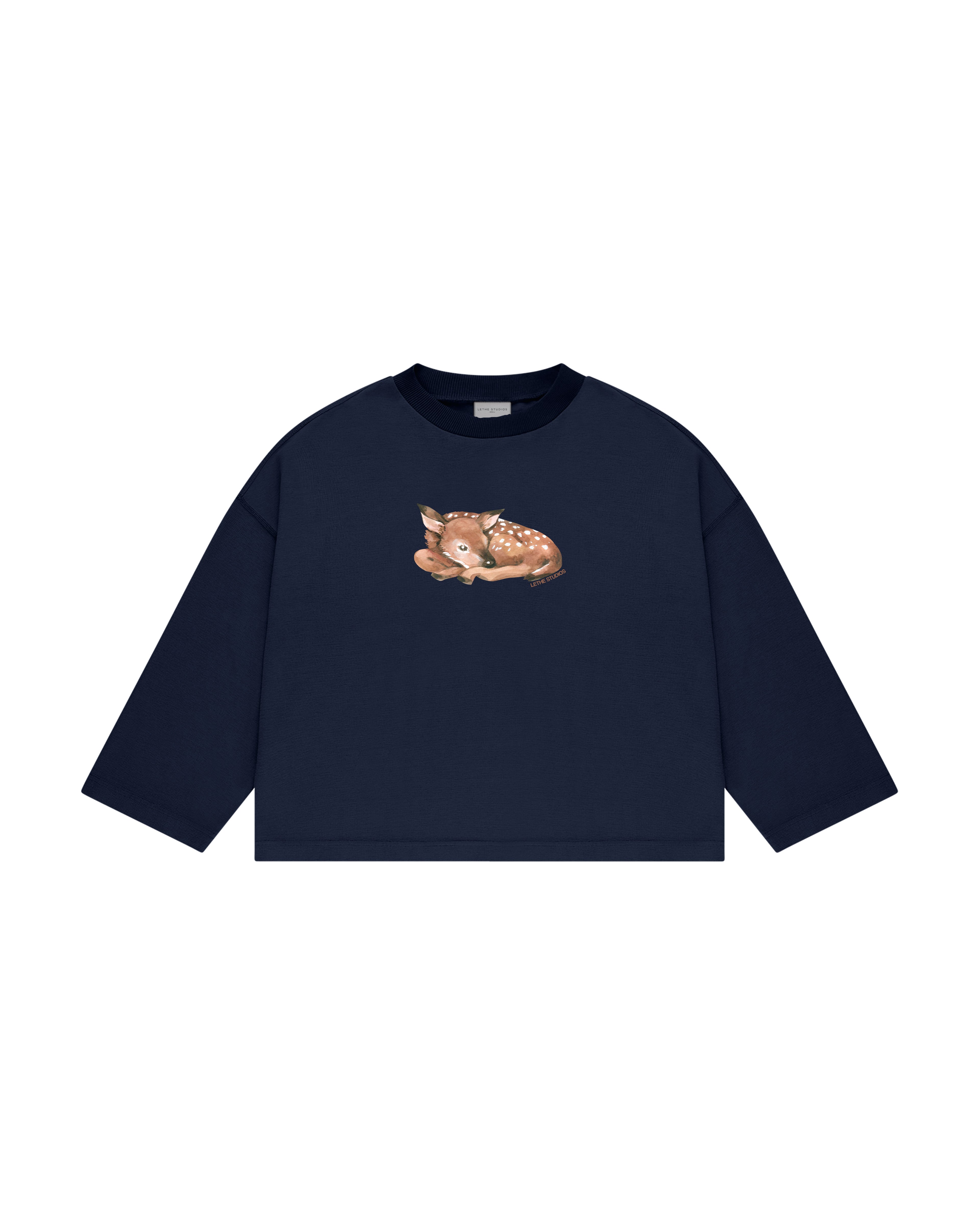 DEER UZUN KOLLU T-SHIRT
