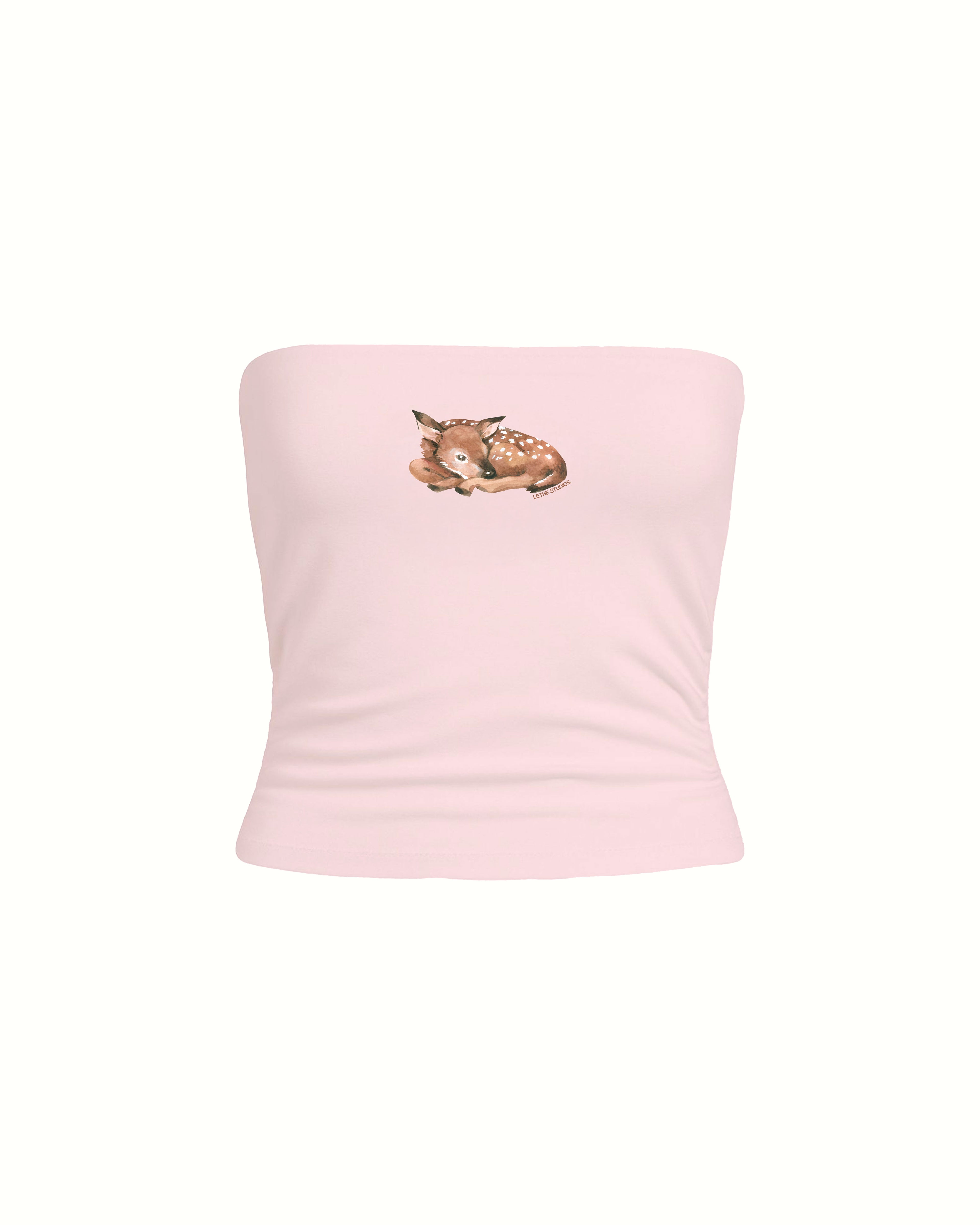 DEER STRAPLESS TOP