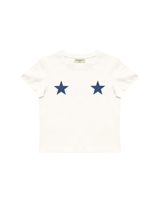 DENIM & NIPS BABY TEE