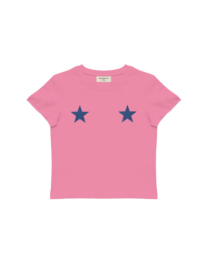 DENIM & NIPS BABY TEE