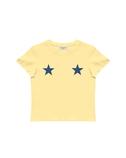 DENIM & NIPS BABY TEE