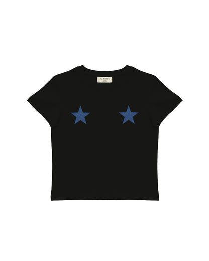 DENIM & NIPS BABY TEE