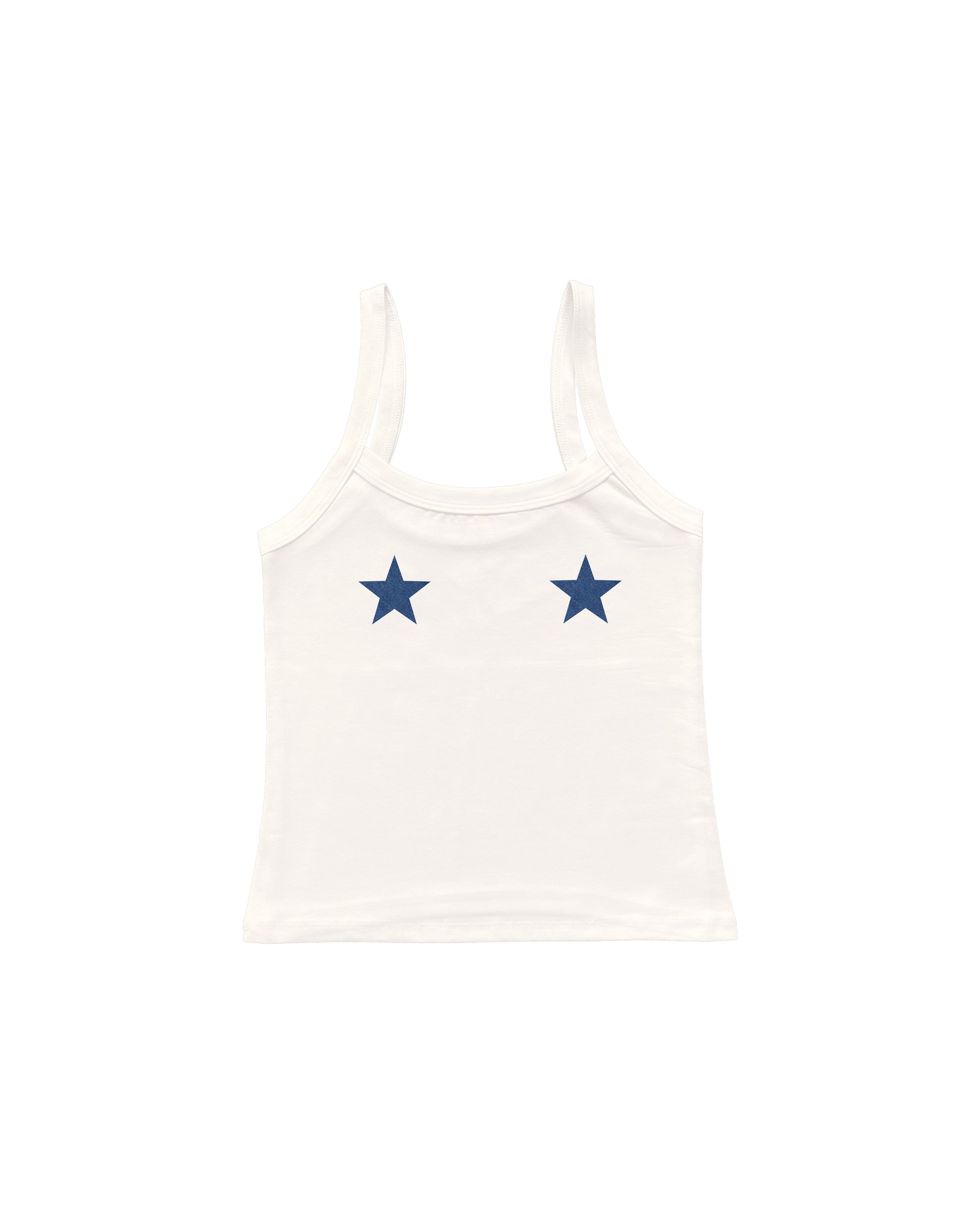 DENIM & NIPS TANK TOP