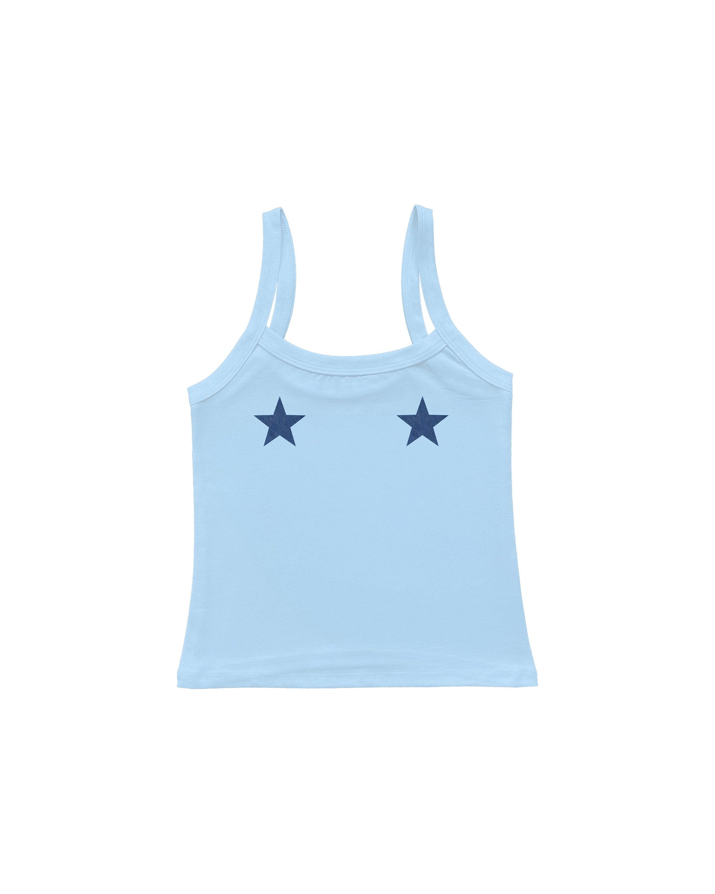 Denim &amp; Nips Tank Top