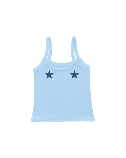Denim &amp; Nips Tank Top