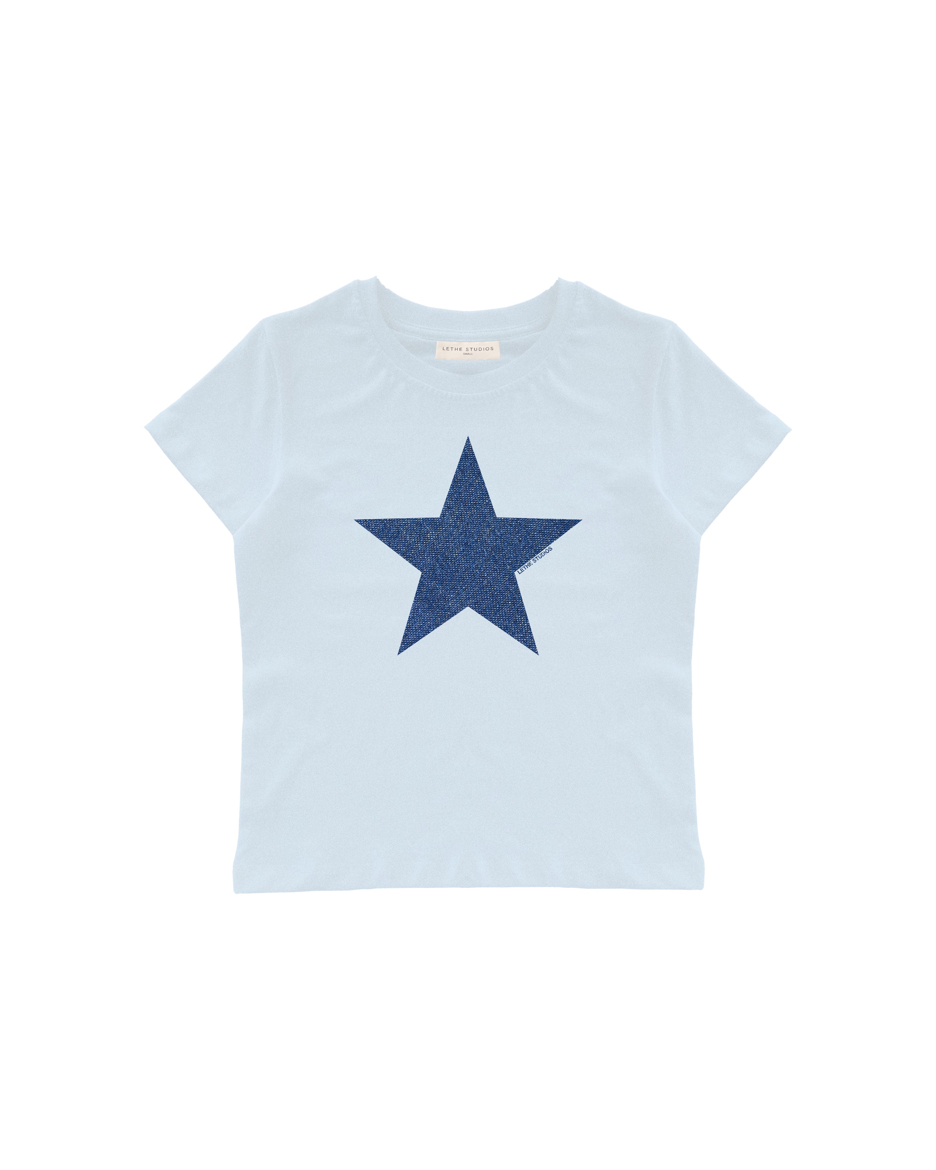 DENIM STAR BABY TEE