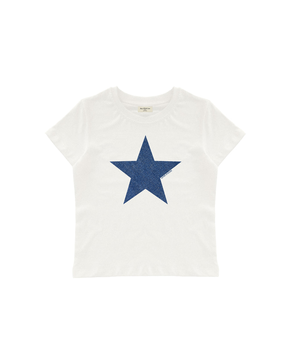 DENIM STAR BABY TEE