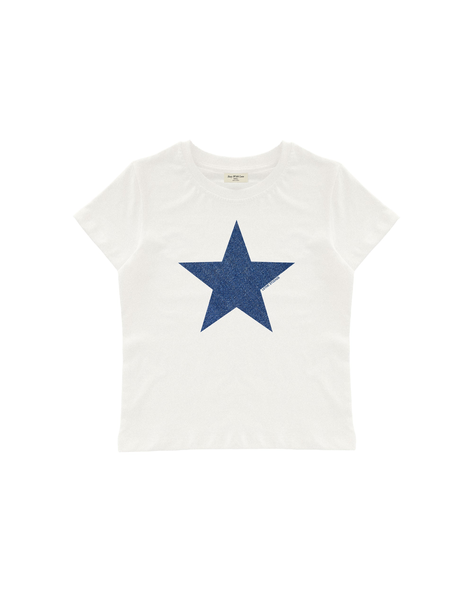 DENIM STAR BABY TEE