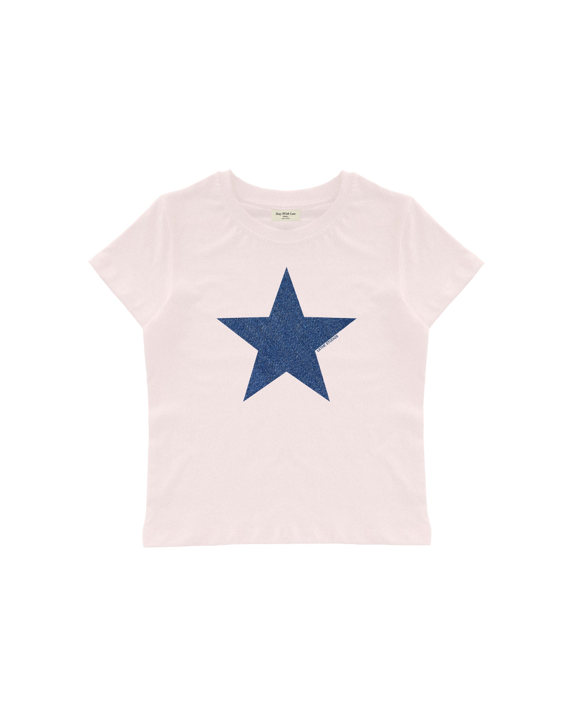 DENIM STAR BABY TEE