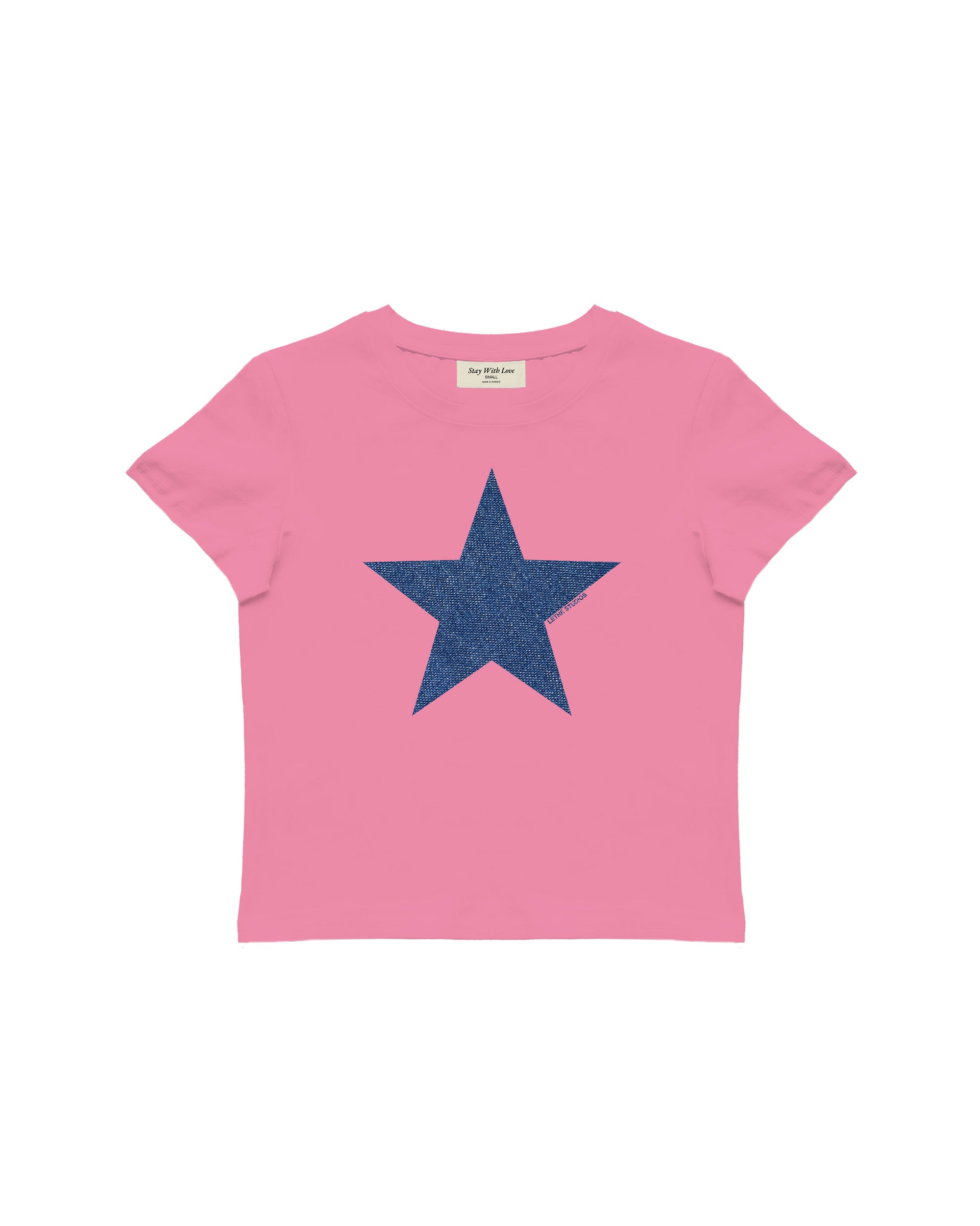 DENIM STAR BABY TEE