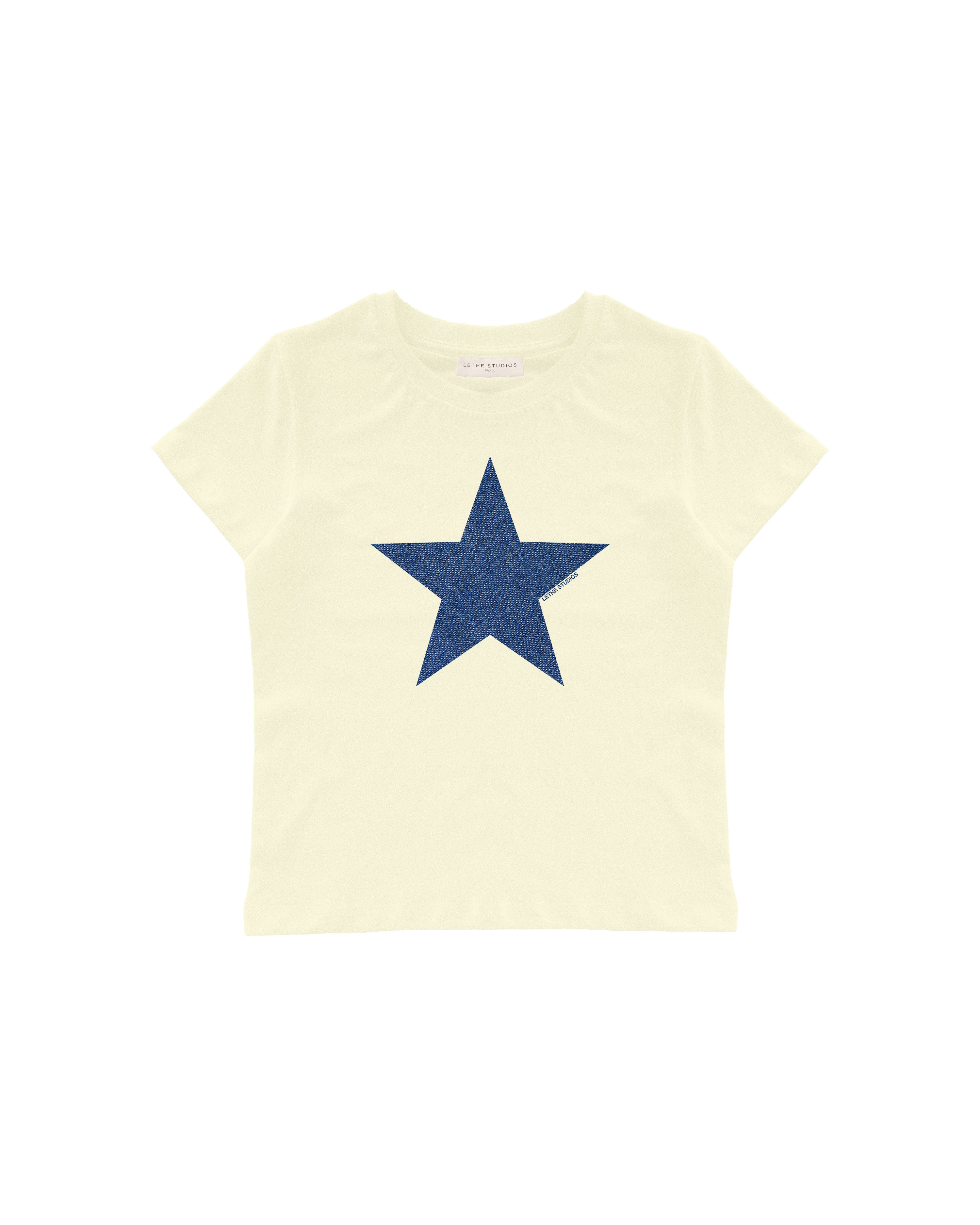 DENIM STAR BABY TEE
