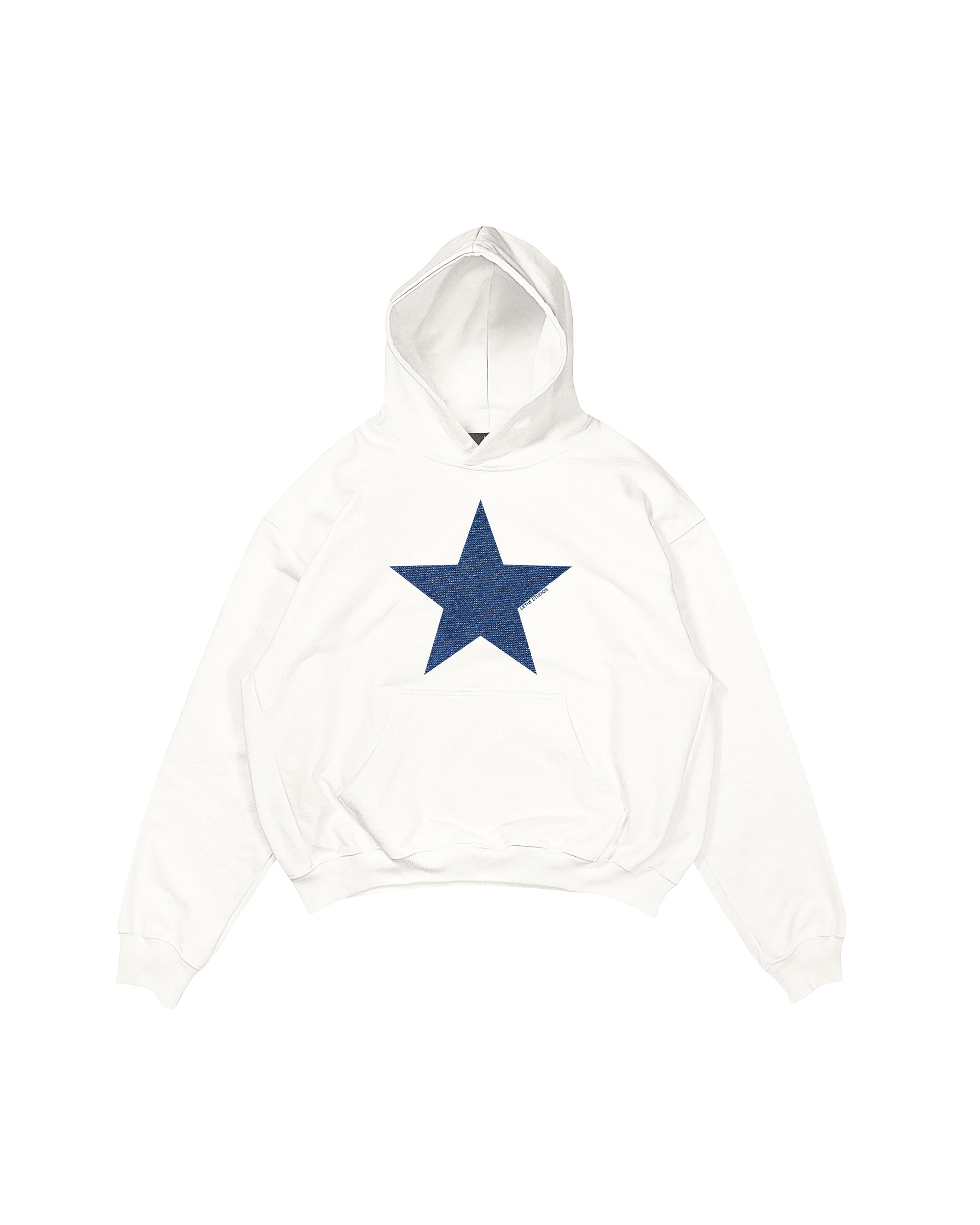 DENIM STAR HOODIE