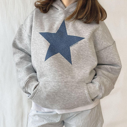 Denim Star Hoodie