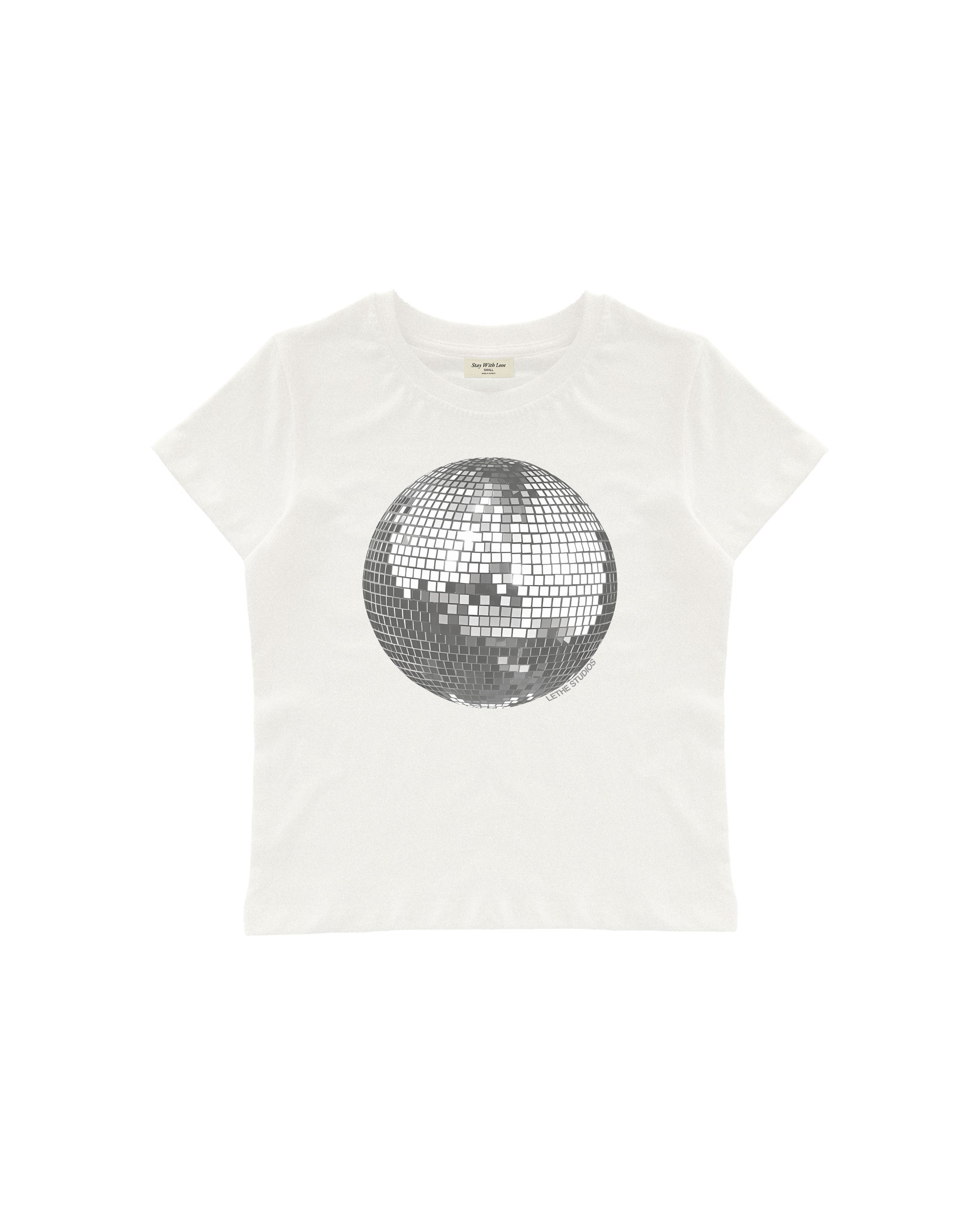 DISCOBALL BABY TEE