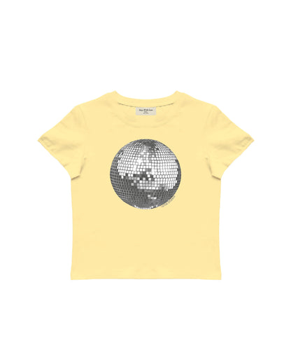 DISCOBALL BABY TEE