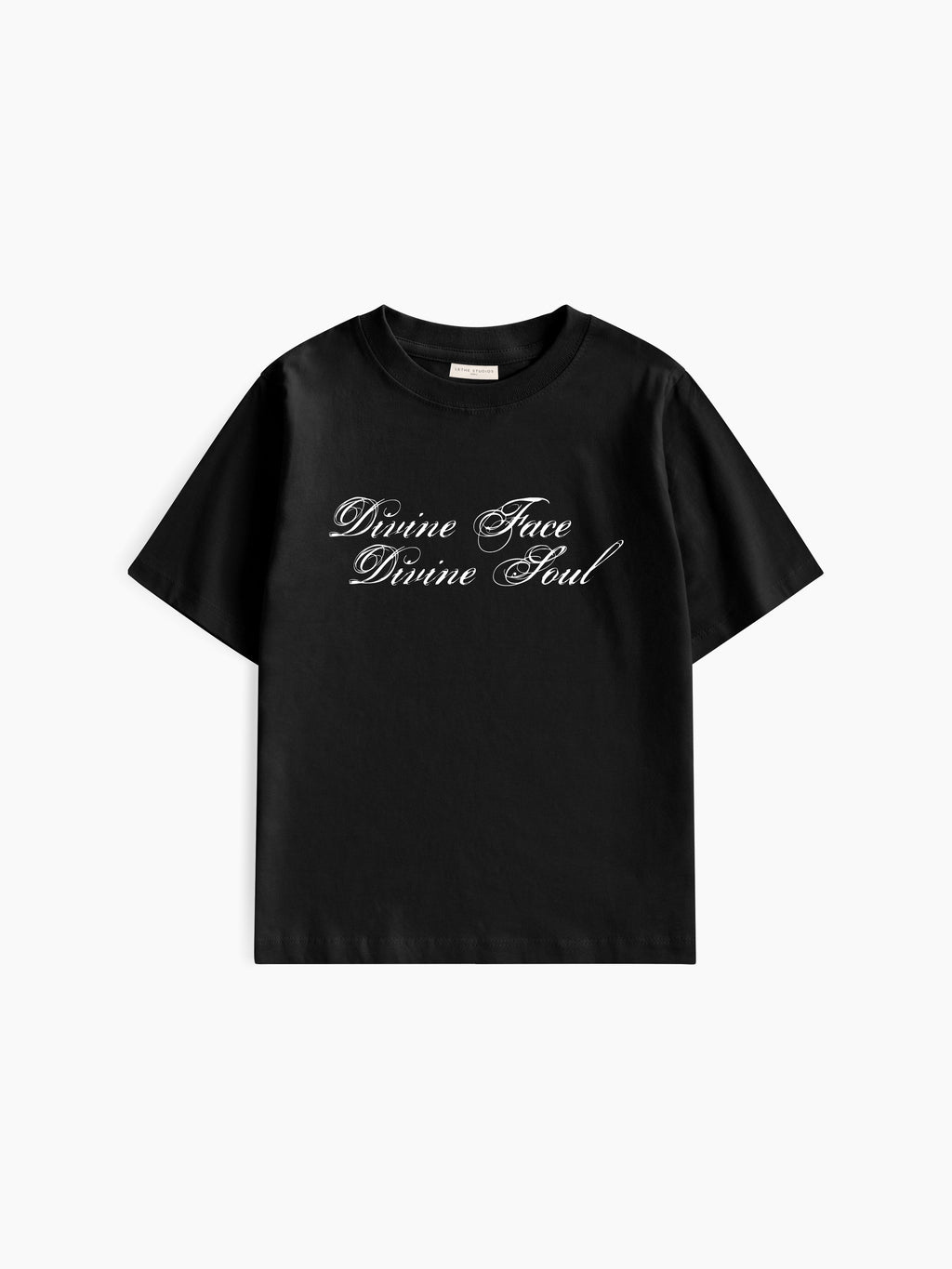 Divine Duality Baby Tee - Siyah - Baby Tee - Lethe Studios