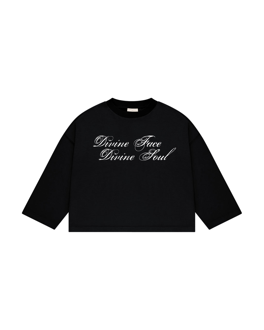 Divine Duality Uzun Kollu T-Shirt - Siyah - Uzun Kollu T-Shirt - Lethe Studios