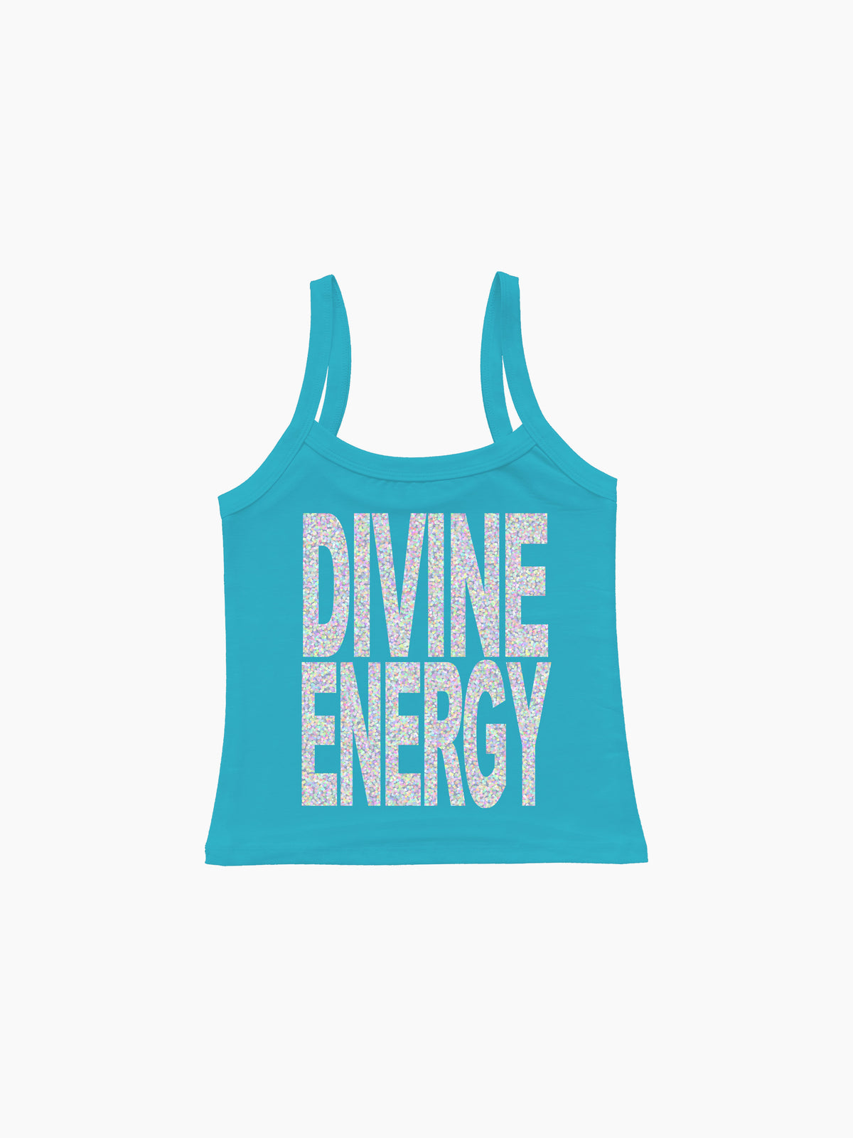 Divine Energy Askılı Bluz - Turkuaz - Askılı Bluz - Lethe Studios