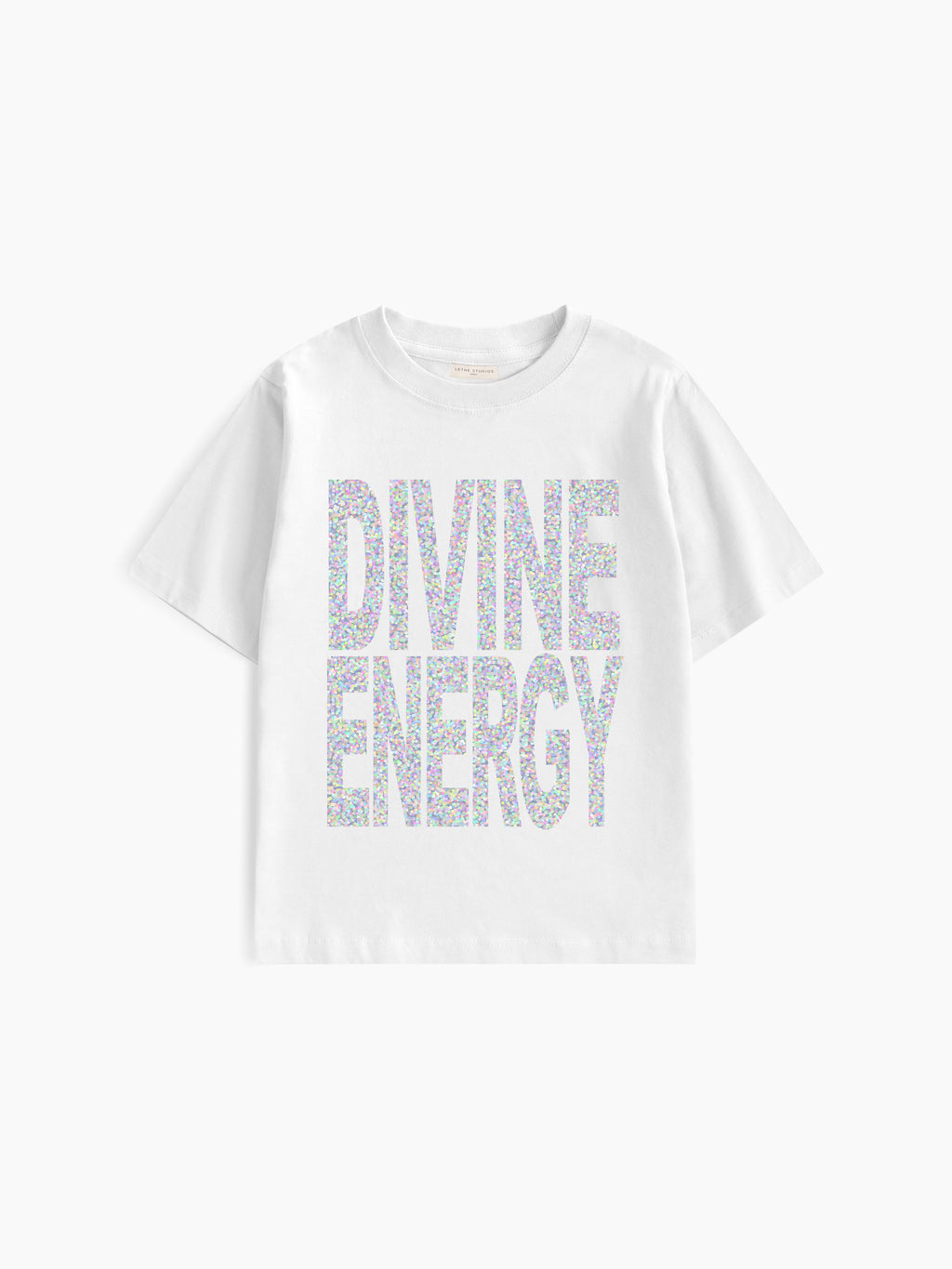 Divine Energy Baby Tee - Ekru - Baby Tee - Lethe Studios
