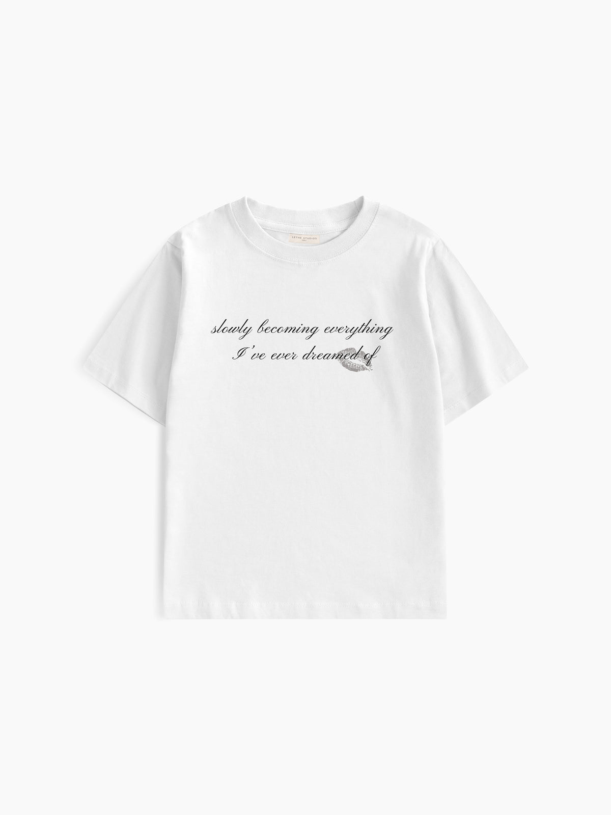 Dreamstate Baby Tee - Ekru - Baby Tee - Lethe Studios