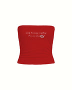 PILATES PRINCESS STRAPLESS TOP