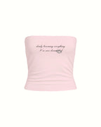 PILATES PRINCESS STRAPLESS TOP