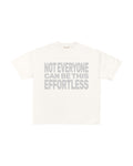 Effortless T-Shirt - Ekru - Boxy Fit - Lethe Studios