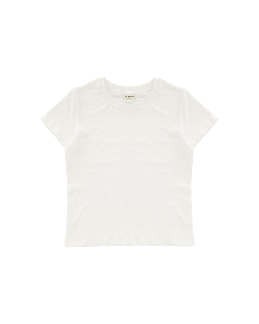 LETHE BABY TEE 009 - BEYAZ, SMALL