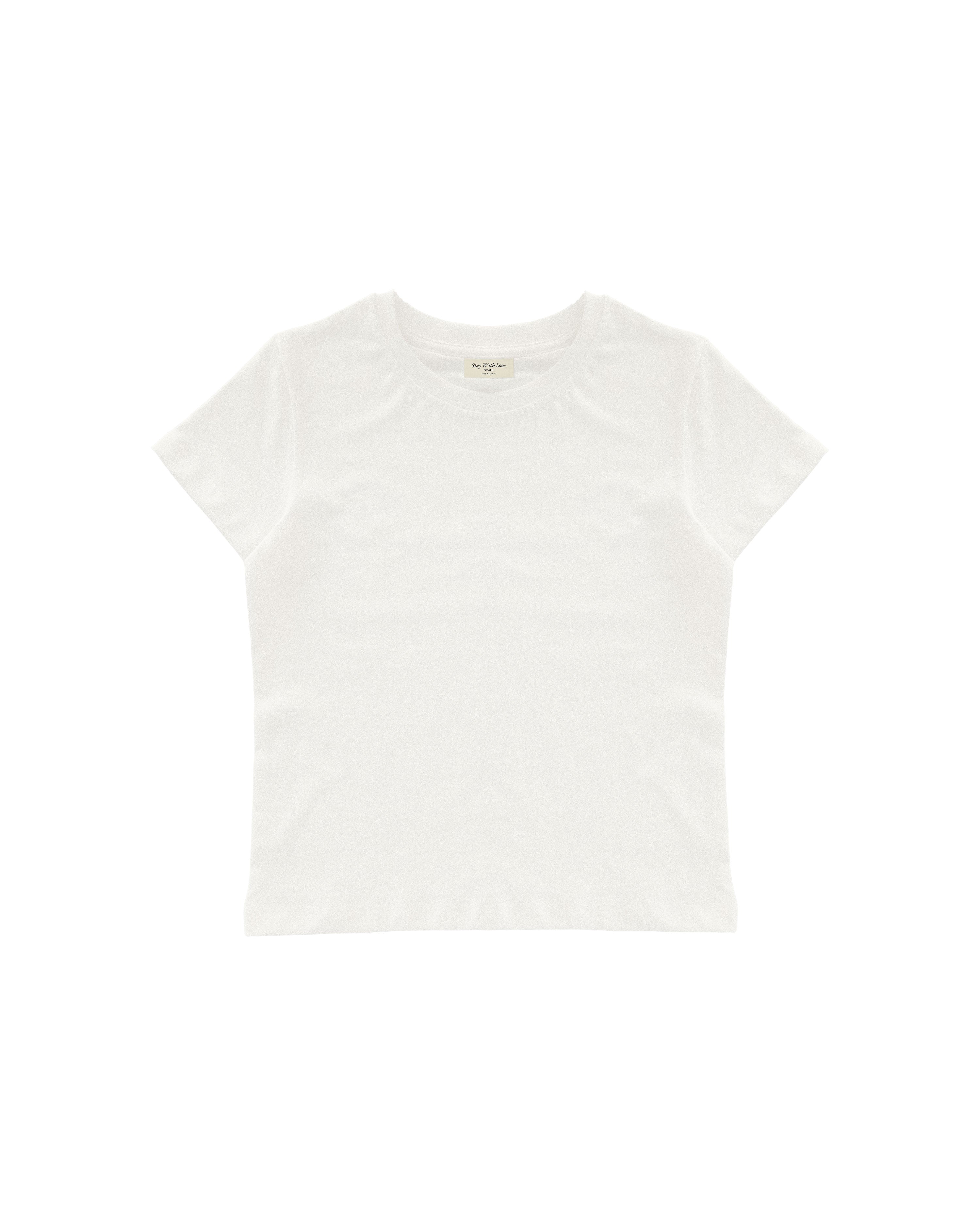 LETHE BABY TEE 010 - EKRU, MEDIUM