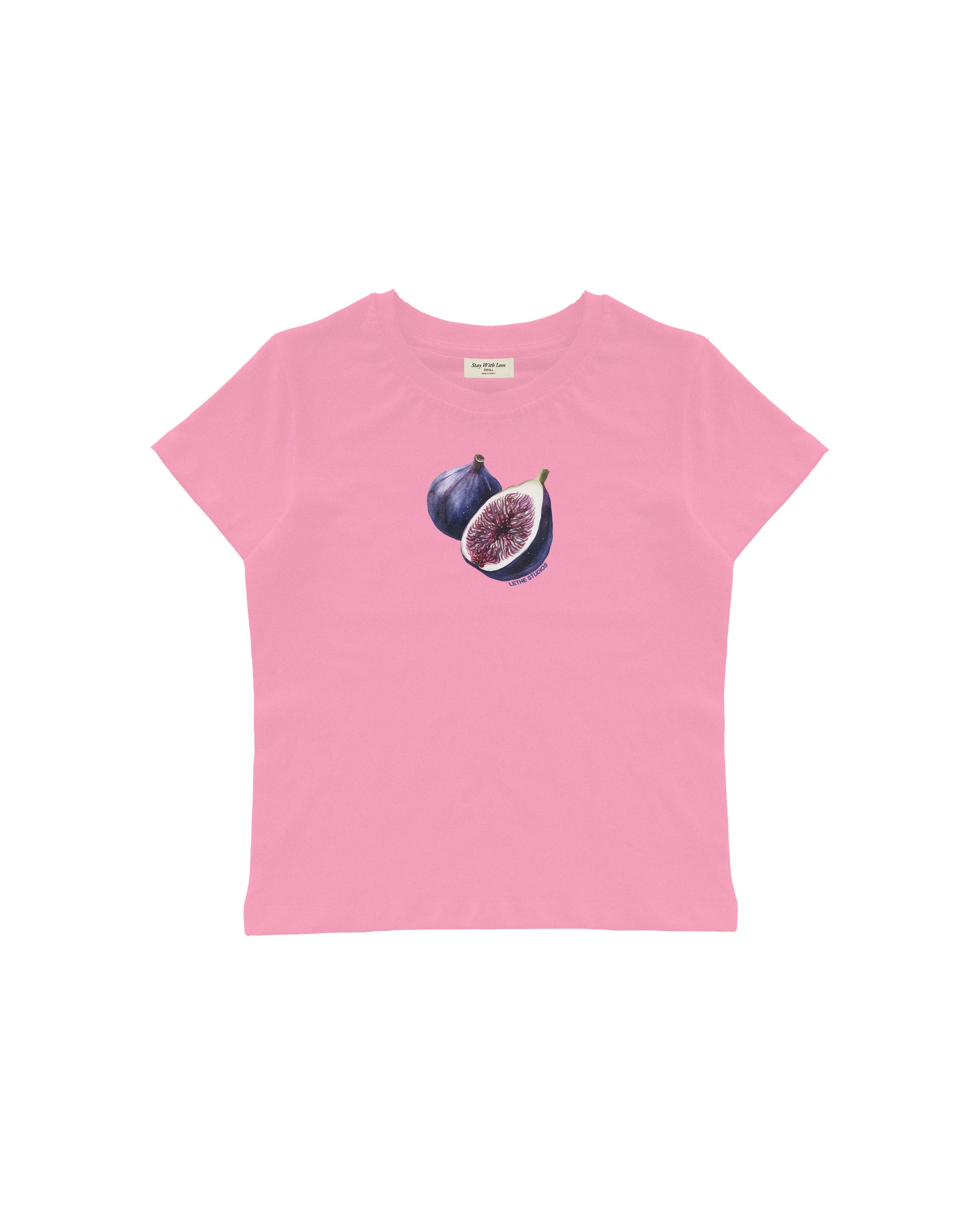 FIGS BABY TEE - LARGE PEMBE