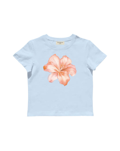 Fleur d'Hibiscus Baby Tee