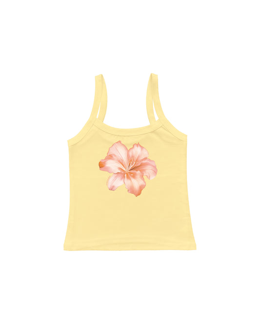 FLEUR D'HIBISCUS TANK TOP