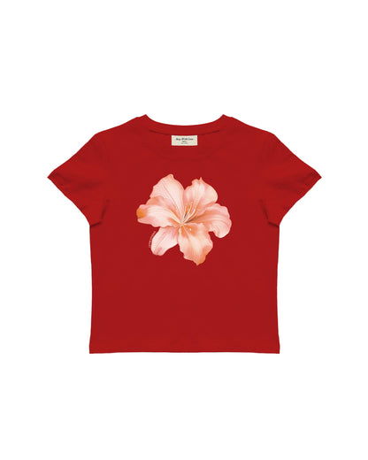 FLEUR D'HIBISCUS BABY TEE