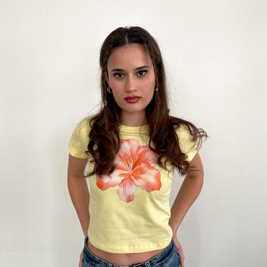 Fleur d'Hibiscus Baby Tee