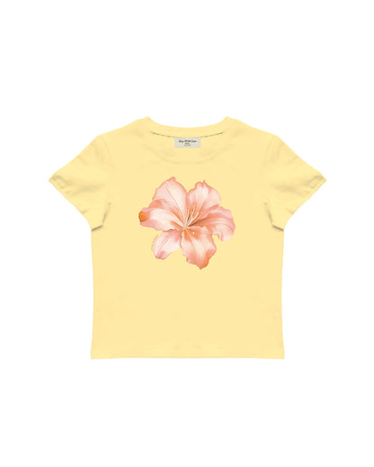 FLEUR D'HIBISCUS BABY TEE