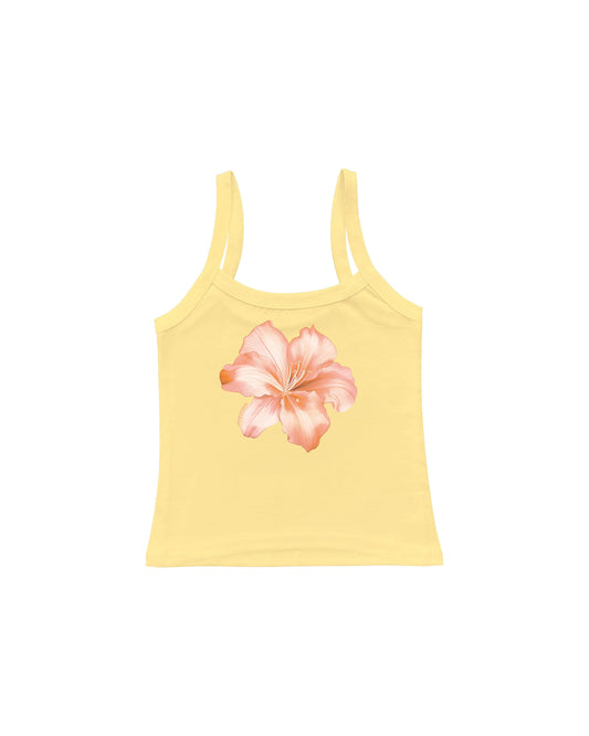 FLEUR D'HIBISCUS TANK TOP