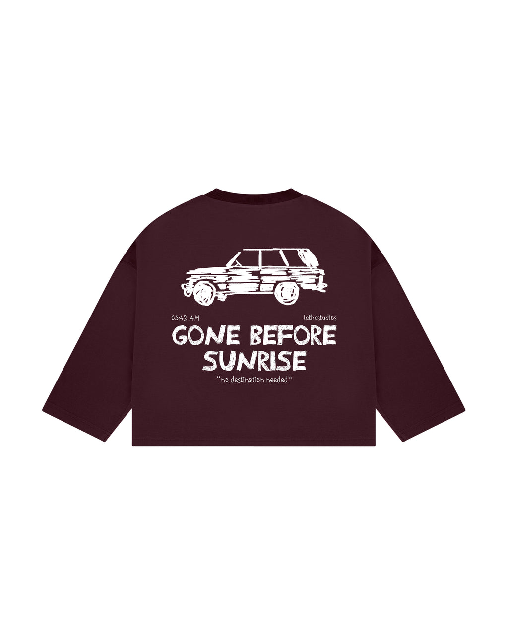 GONE BEFORE SUNRISE LONG SLEEVE T-SHIRT