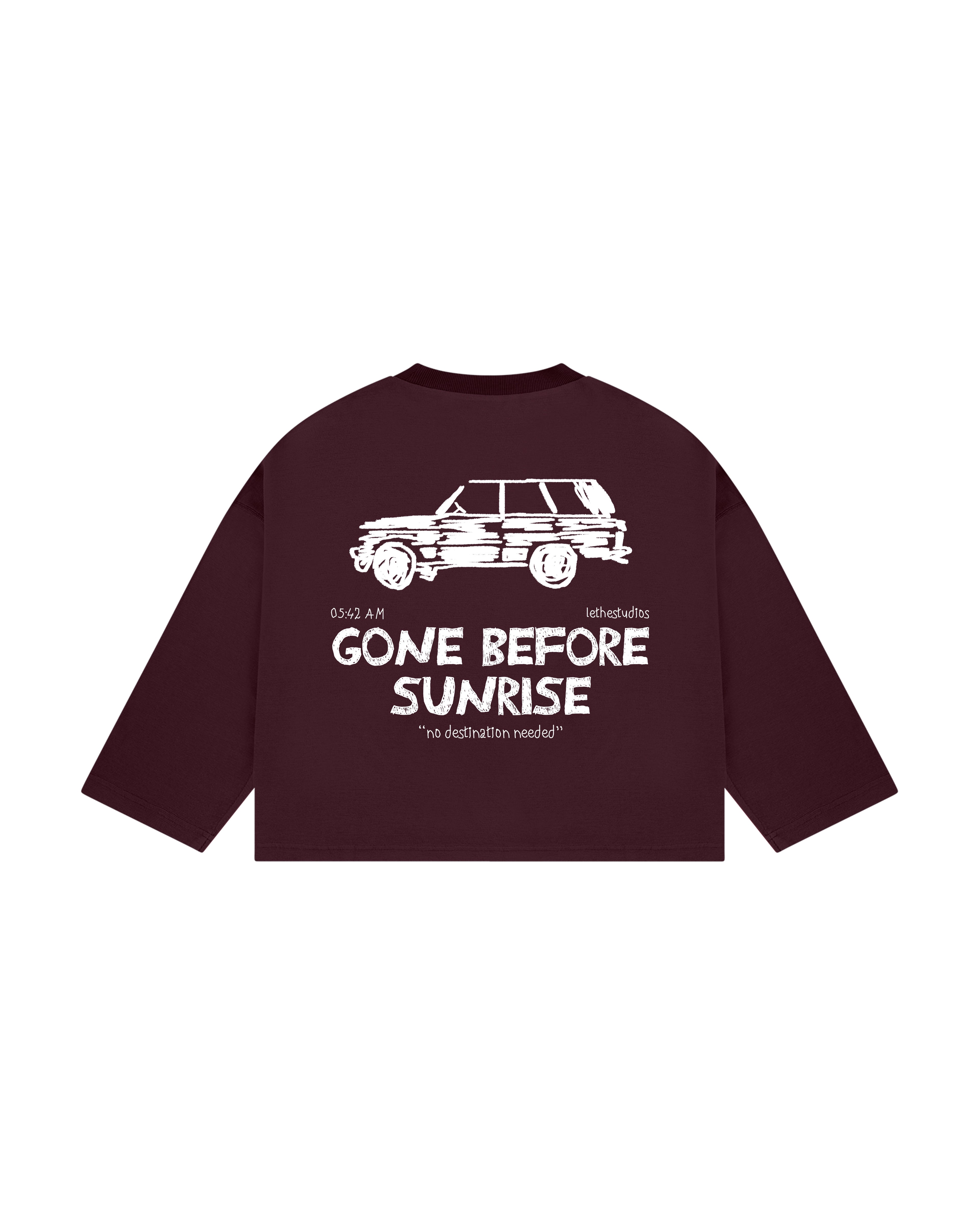 Gone Before Sunrise Uzun Kollu T-Shirt