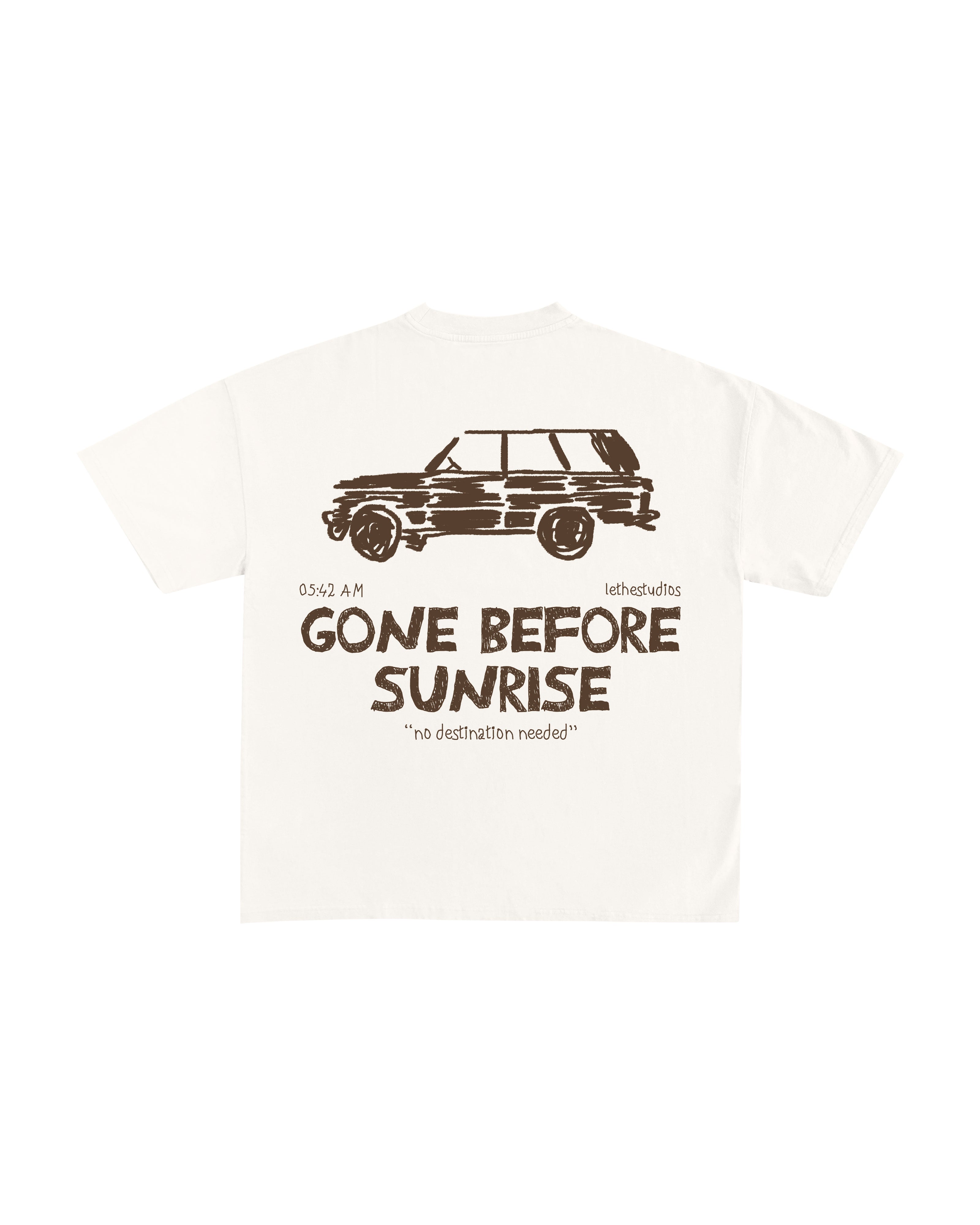 GONE BEFORE SUNRISE T-SHIRT