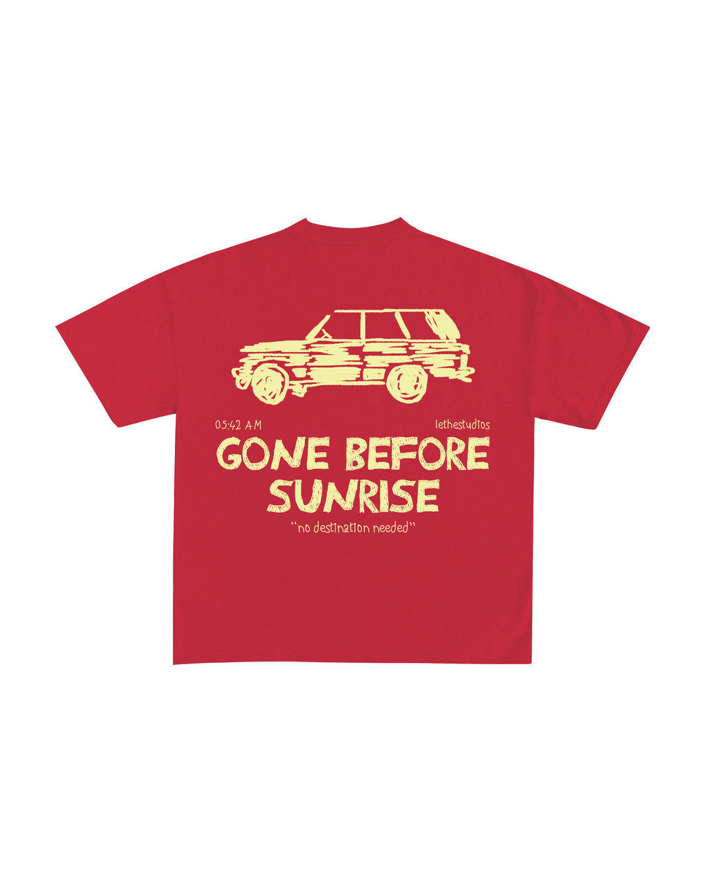 GONE BEFORE SUNRISE T-SHIRT