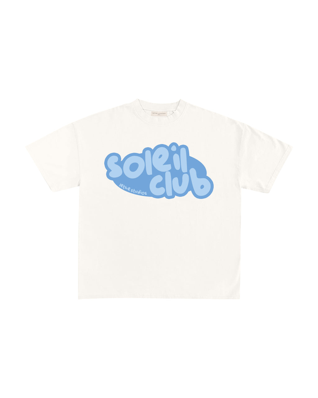 HAVE FUN T-SHIRT - Ekru - Boxy Fit - Lethe Studios