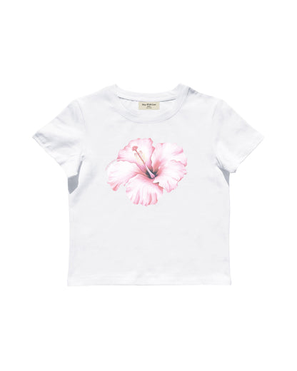 Hibiscus Baby Tee