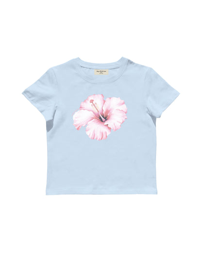 Hibiscus Baby Tee